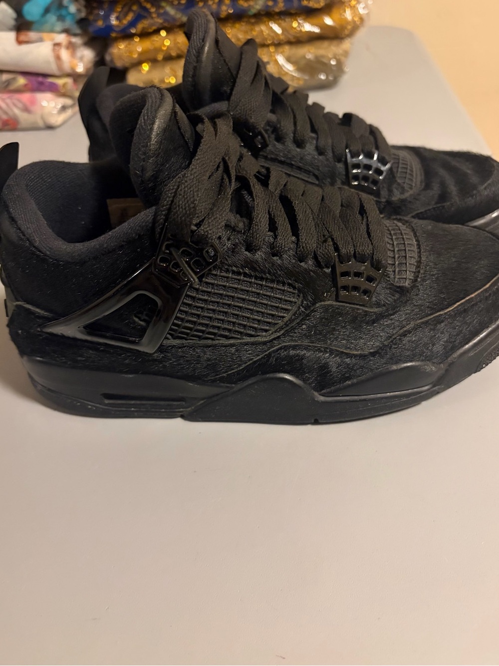 Jordan 4 Olivia Kim “No Cover” Black – Women’s Size 8.5